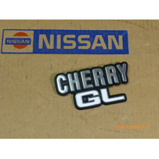 Original Nissan Datsun Cherry N10 Schriftzug GL hinten 79894-M7901