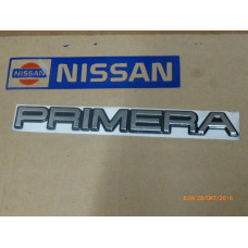 Original Nissan Primera P10 Schriftzug Heckklappe 84895-90J00